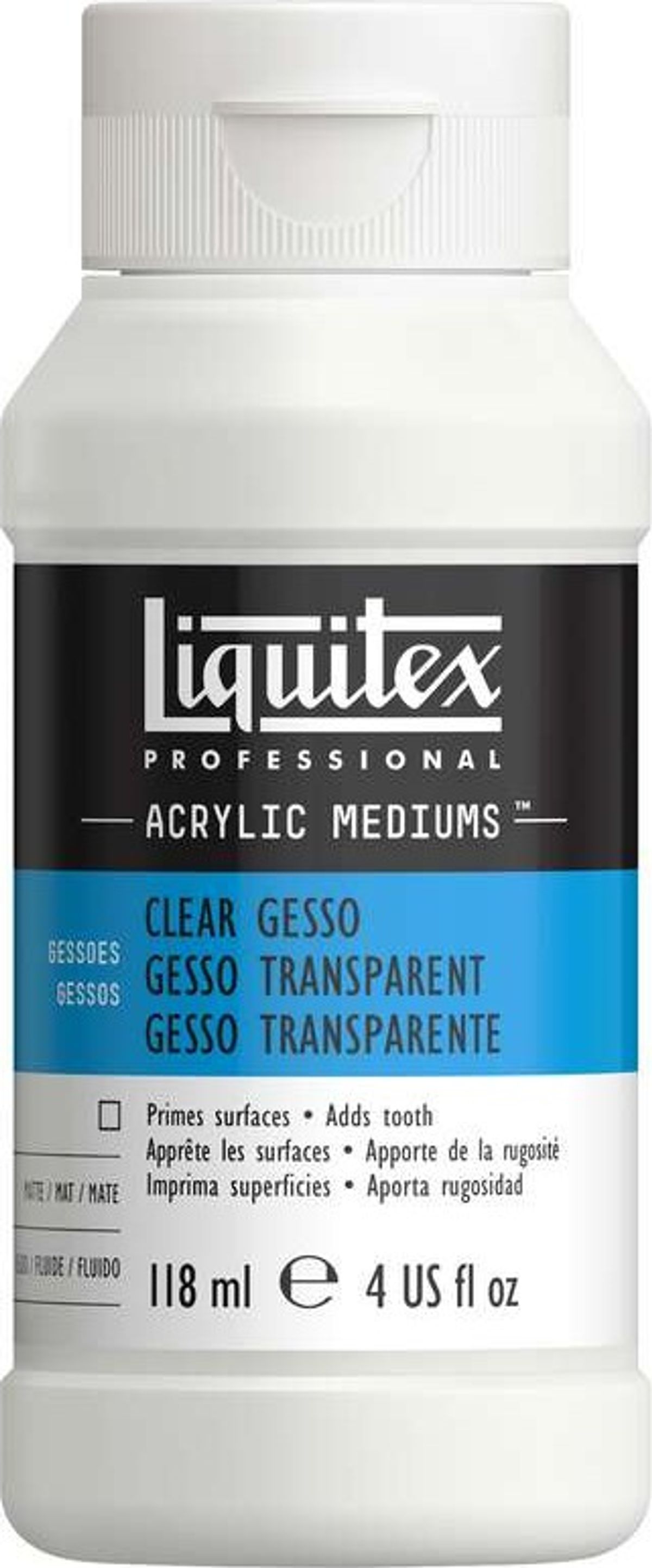 Liquitex - Gesso - Klar 118 Ml