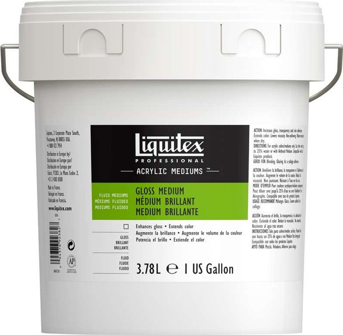 Liquitex - Gloss Heavy Gel Medium 3,78 L