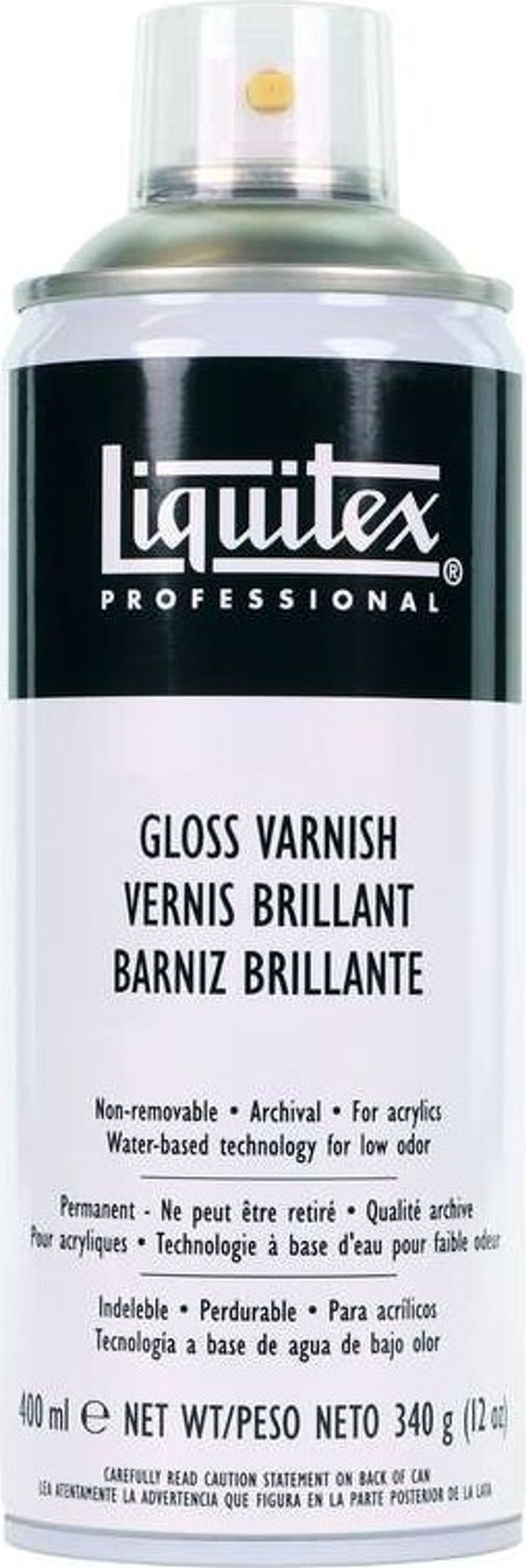 Liquitex - Gloss Varnish Spray - Blank Lak - 400 Ml