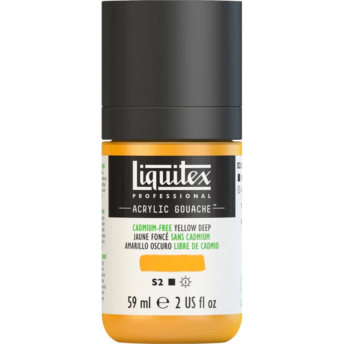 Liquitex - Gouache Akrylmaling - Cadmium Free Yellow Deep 59 Ml