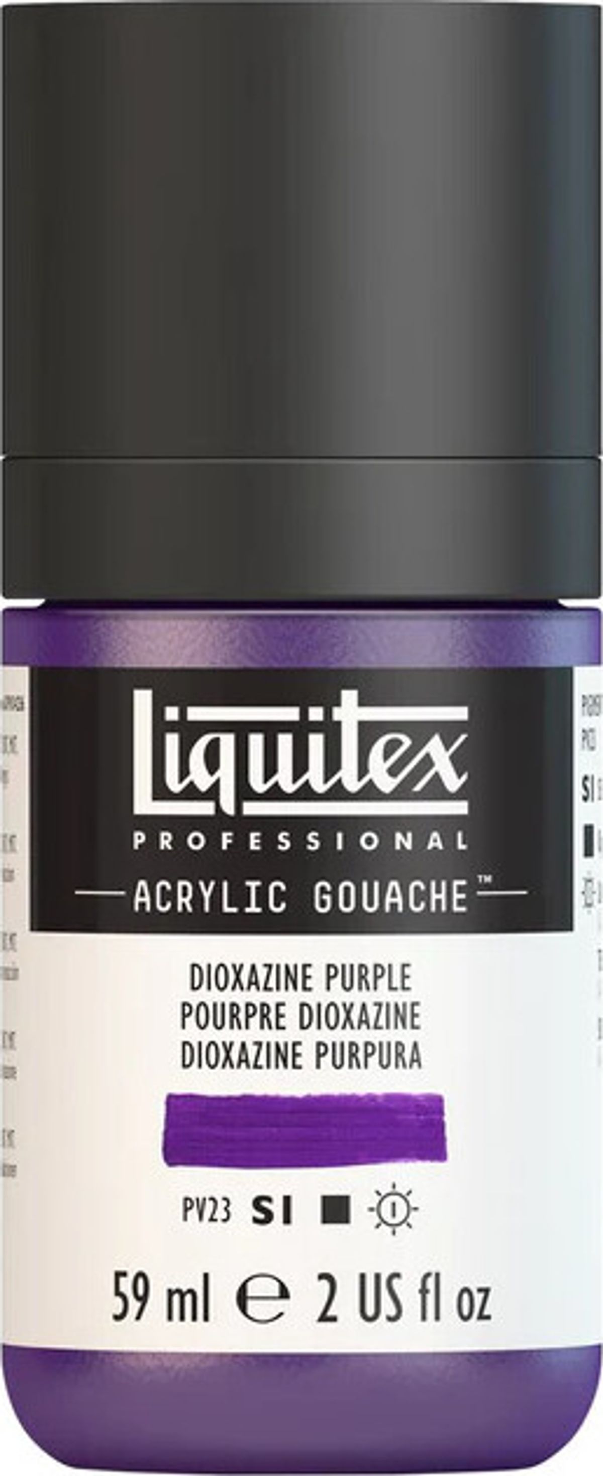 Liquitex - Gouache Akrylmaling - Dioxazine Purple 59 Ml