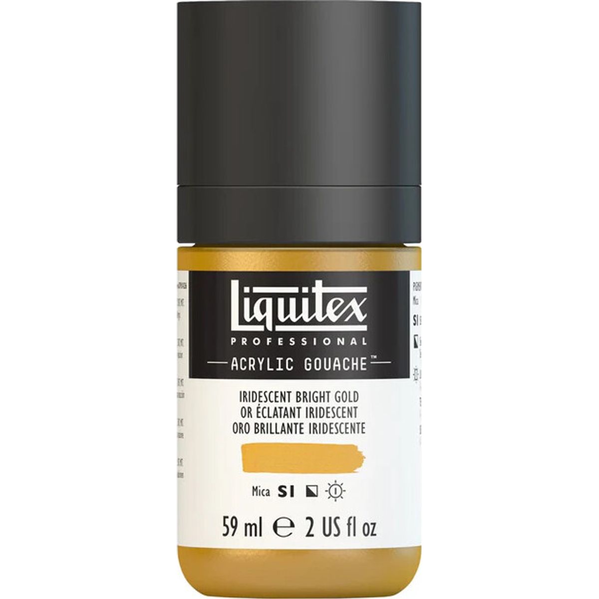 Liquitex - Gouache Akrylmaling - Iridescent Bright Gold 59 Ml