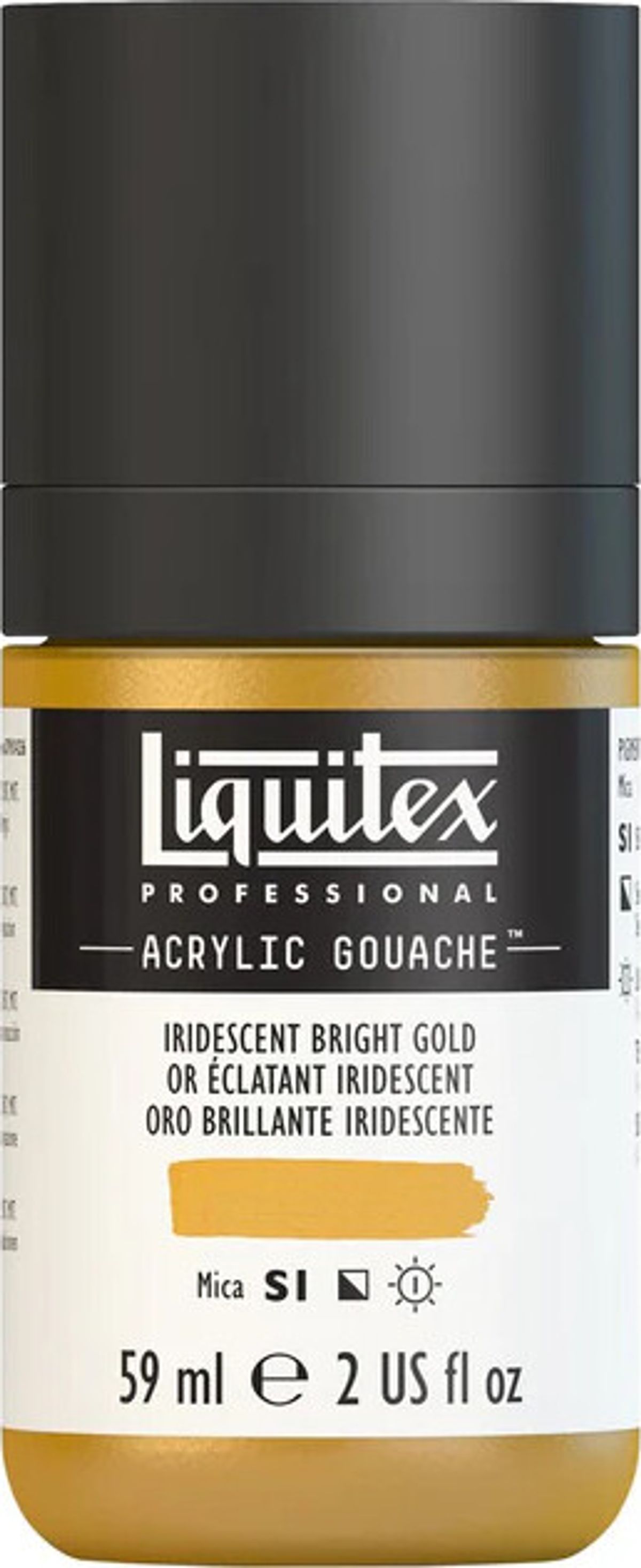 Liquitex - Gouache Akrylmaling - Iridescent Bright Gold 59 Ml