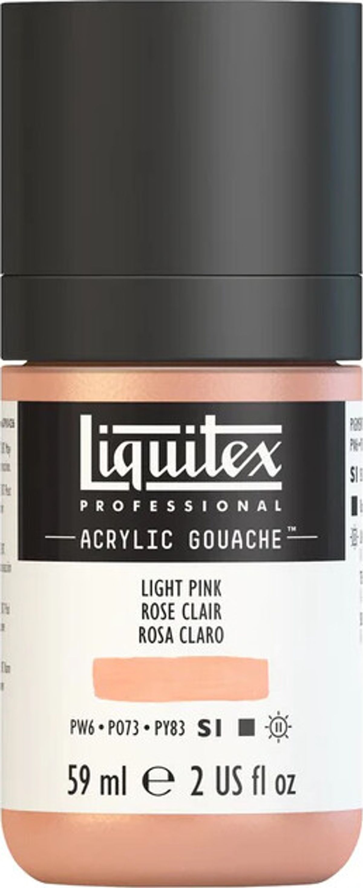 Liquitex - Gouache Akrylmaling - Light Pink 59 Ml