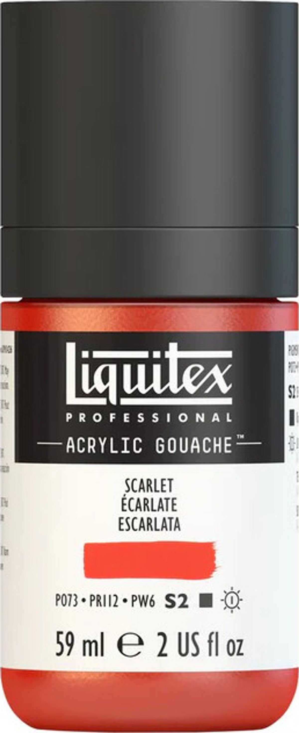 Liquitex - Gouache Akrylmaling - Scarlet 59 Ml