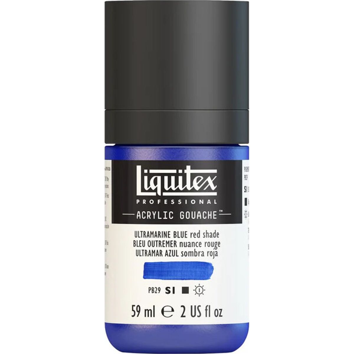 Liquitex - Gouache Akrylmaling - Ultramarine Blue - Red Shade 59 Ml