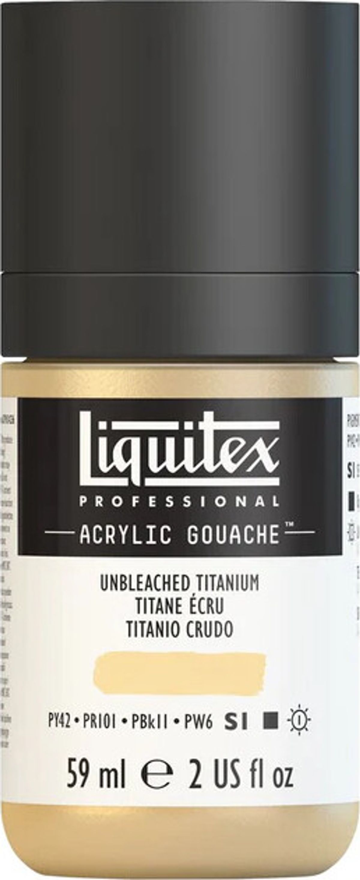 Liquitex - Gouache Akrylmaling - Unbleached Titanium 59 Ml