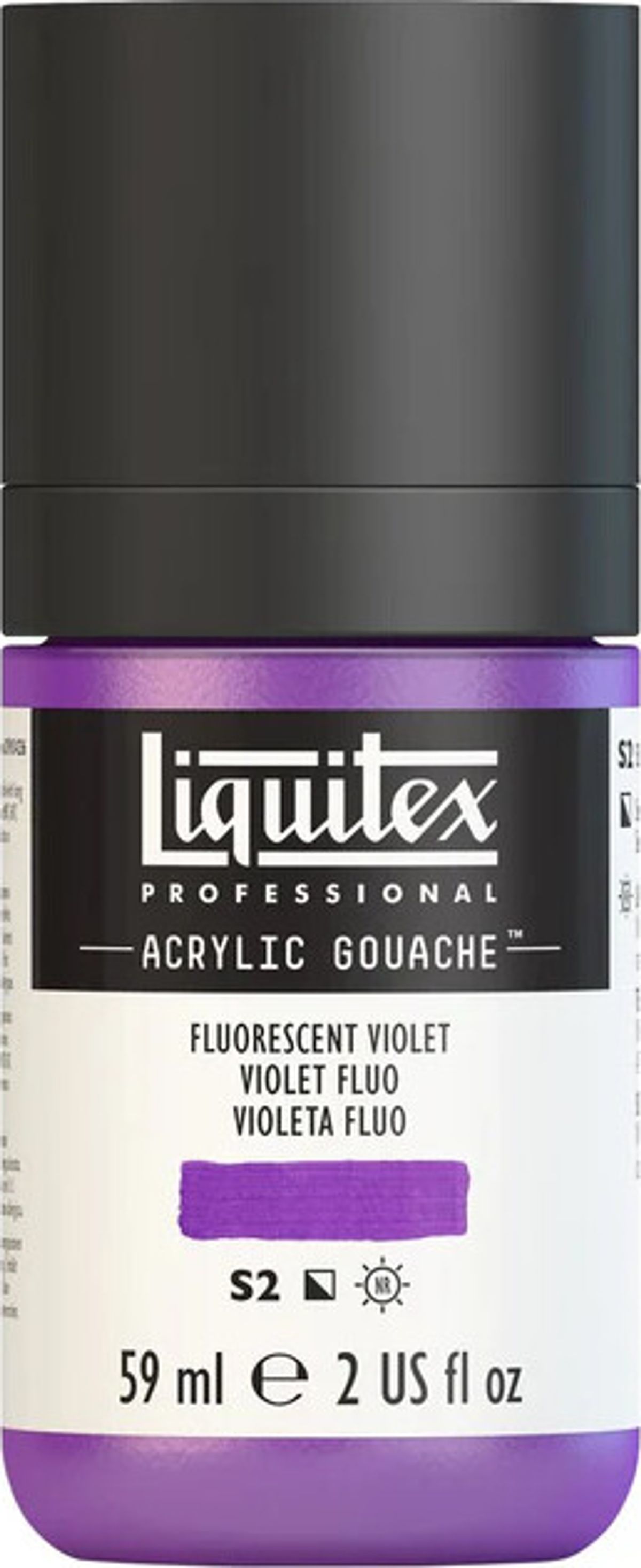 Liquitex - Gouache Maling - Fluorescent Violet 59 Ml