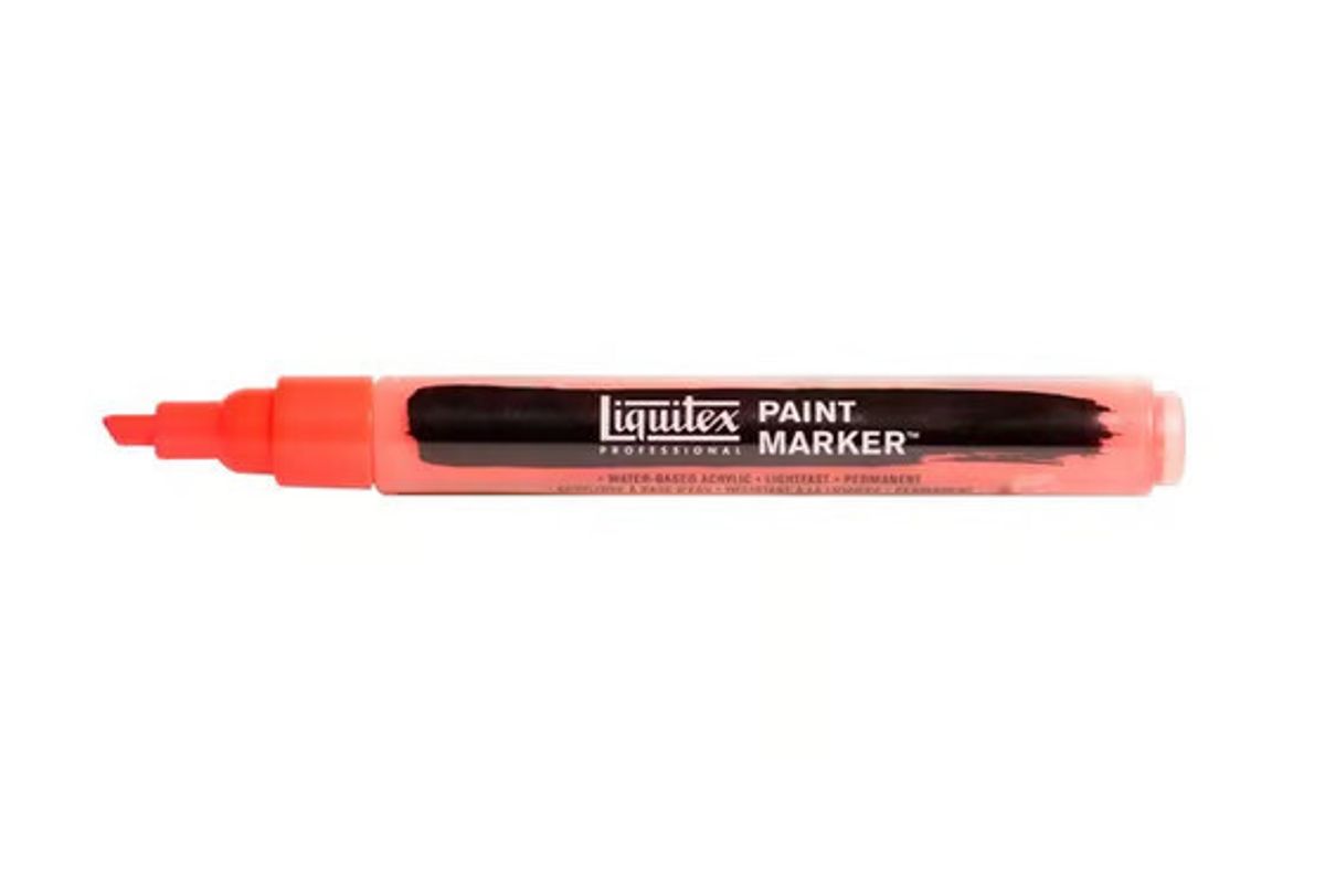 Liquitex - Paint Marker Tusch - Fluorescent Red