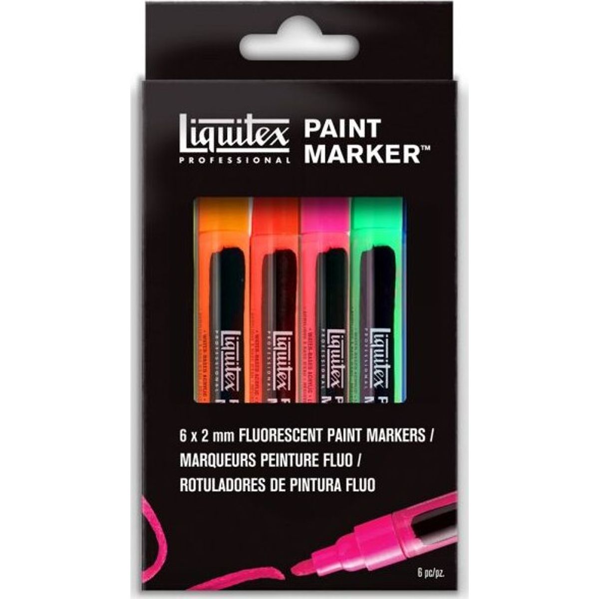 Liquitex - Paint Marker Tusser - 6 Farver