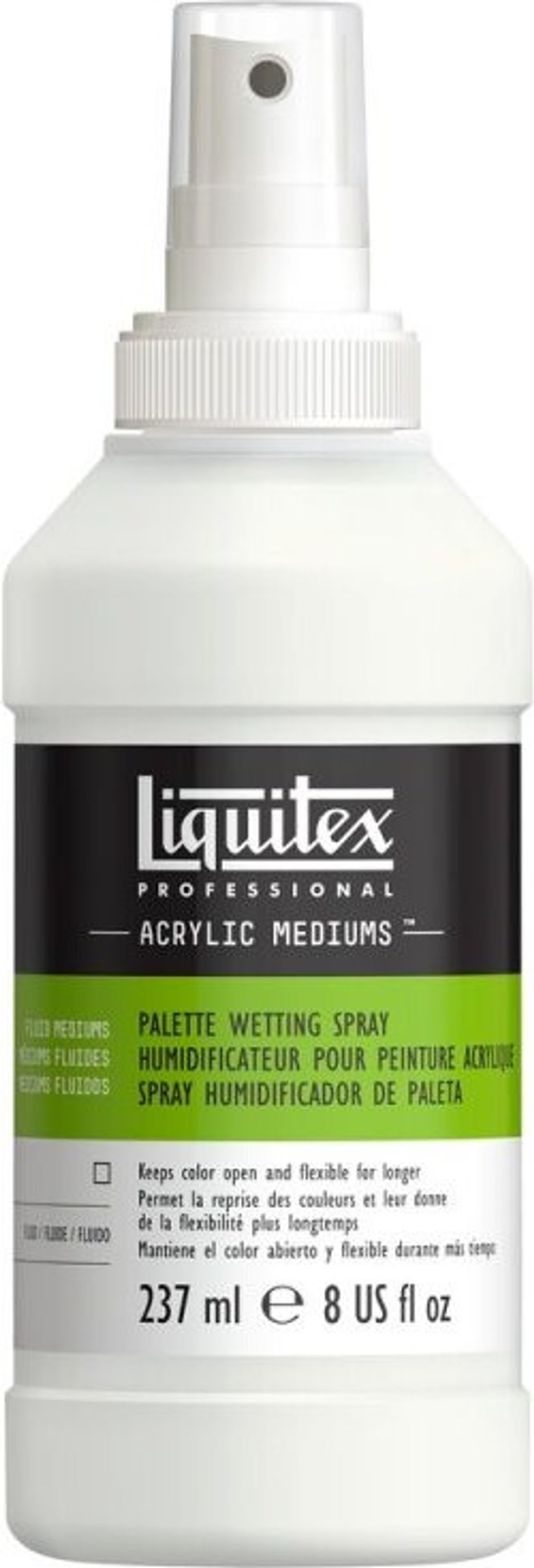 Liquitex - Palette Wetting Spray Fluid Akryl Medium 237 Ml