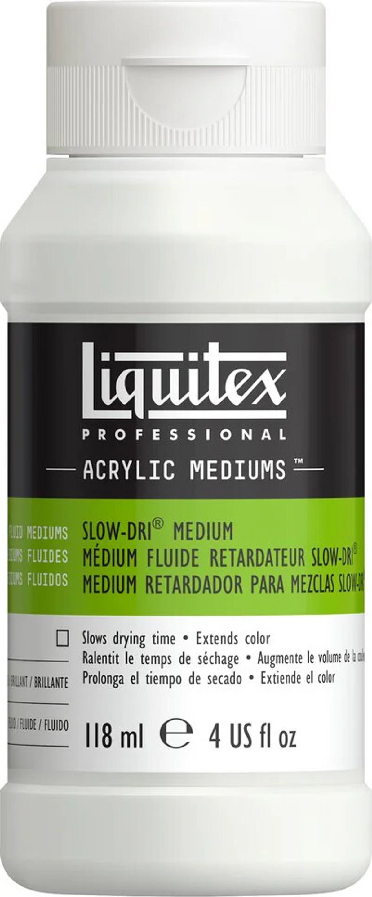 Liquitex - Slow Dri Blending Fluid Medium 473 Ml