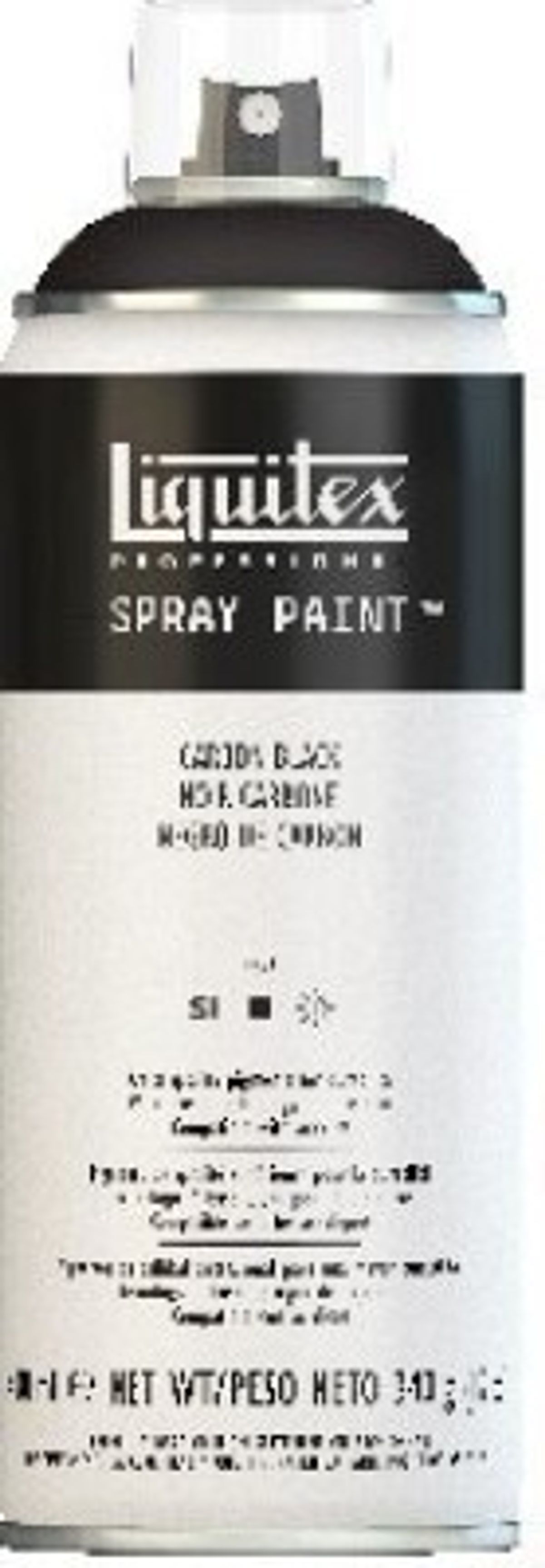 Liquitex - Spraymaling - Carbon Black 400 Ml