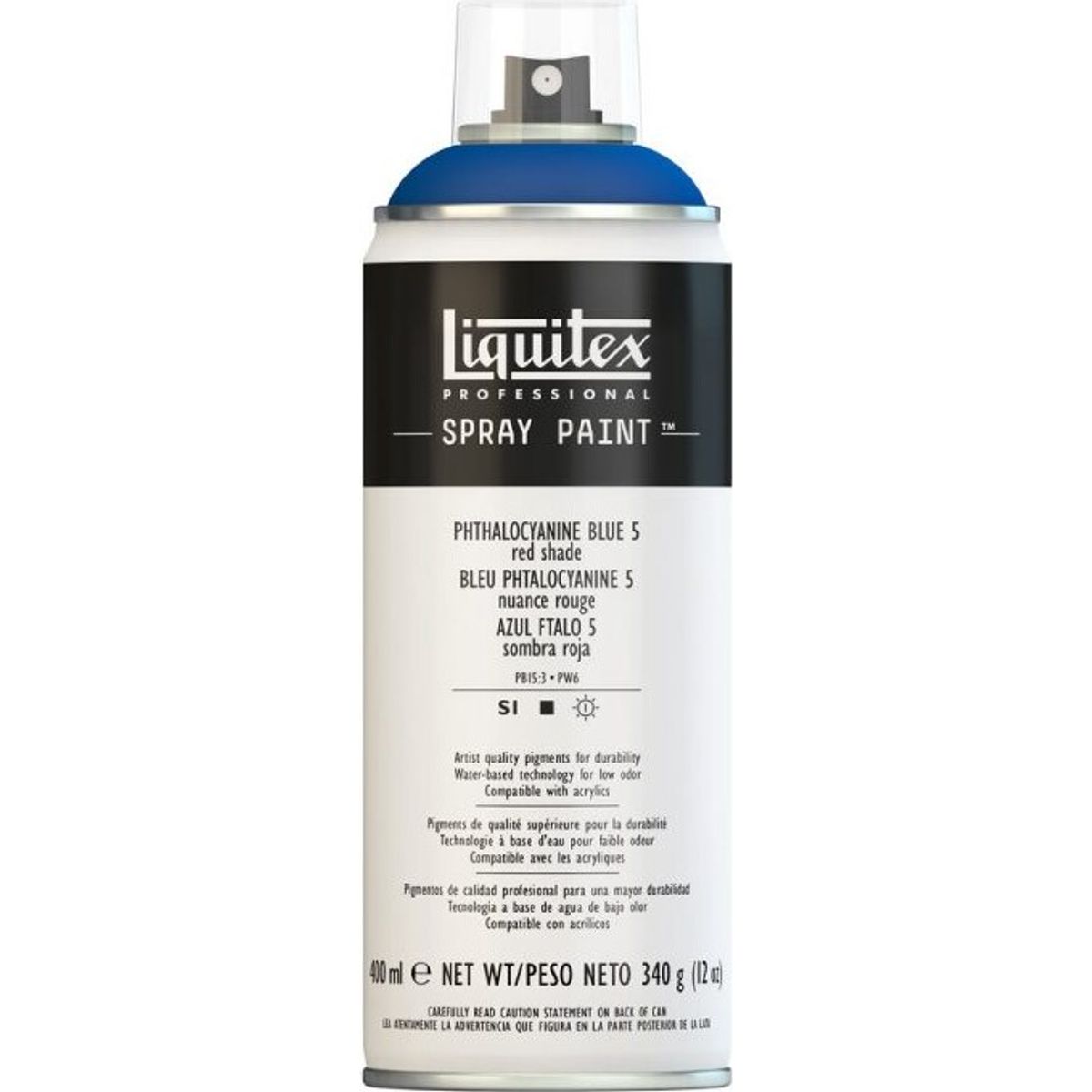 Liquitex - Spraymaling - Phthalo Blue 5 - Red Shade 400 Ml