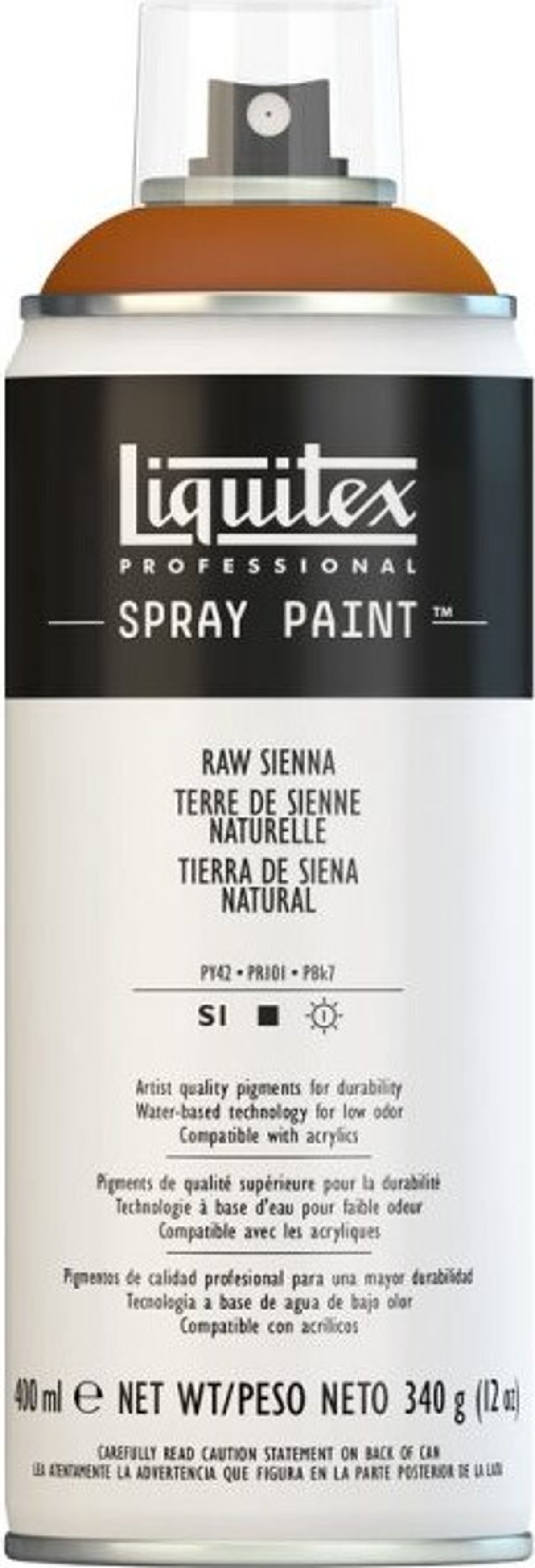 Liquitex - Spraymaling - Raw Sienna 400 Ml