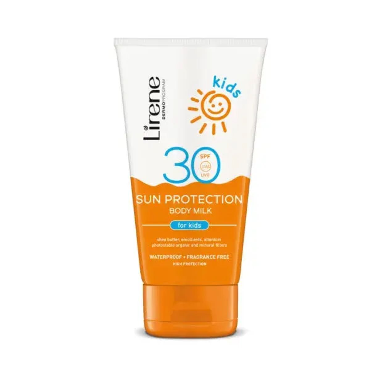 Lirene Solbeskyttende kropslotion til børn SPF30+, 150ml