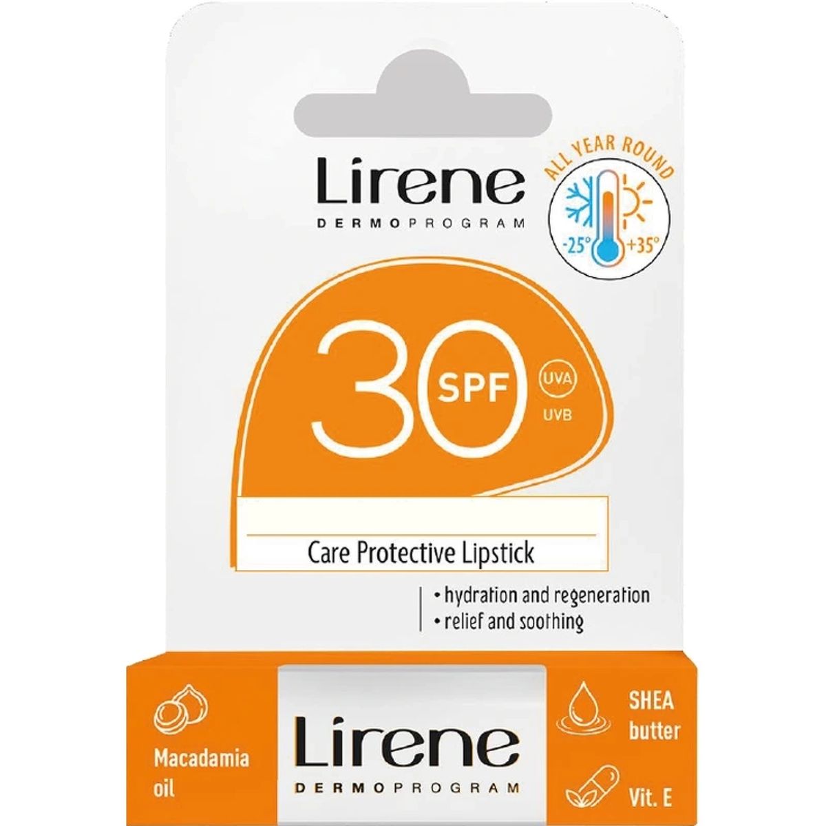 Lirene Sun Protective Lip Balm SPF 30 - 4,3 gr.