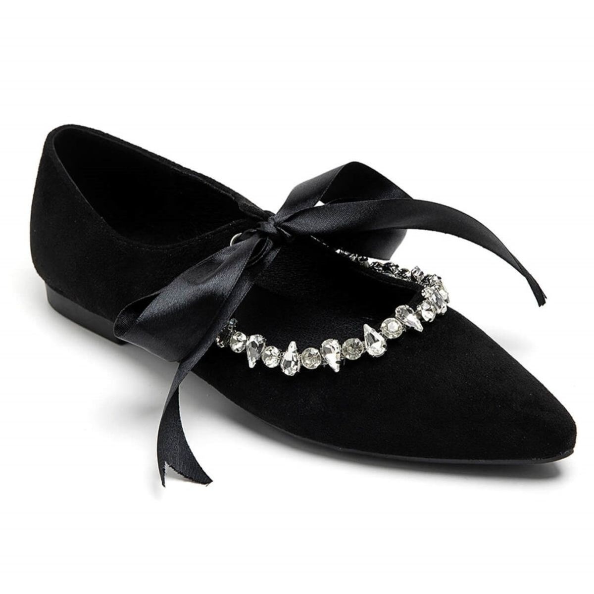 Lisa dame ballerinaer 8080 - Black