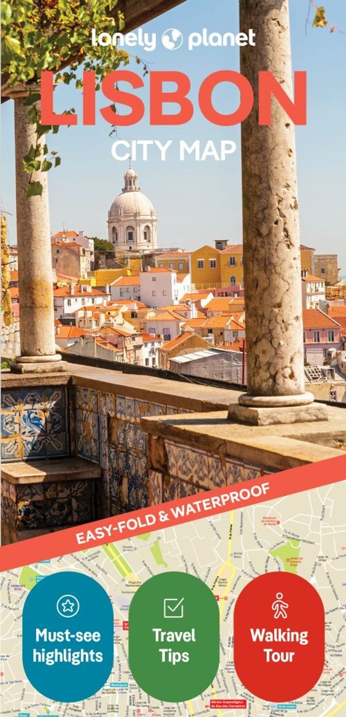 Lisbon City Map, Lonely Planet - Diverse - English Book