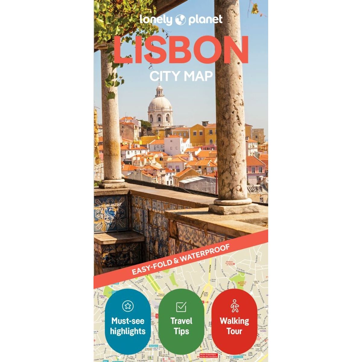 Lisbon City Map, Lonely Planet - Lonely Planet - English Book