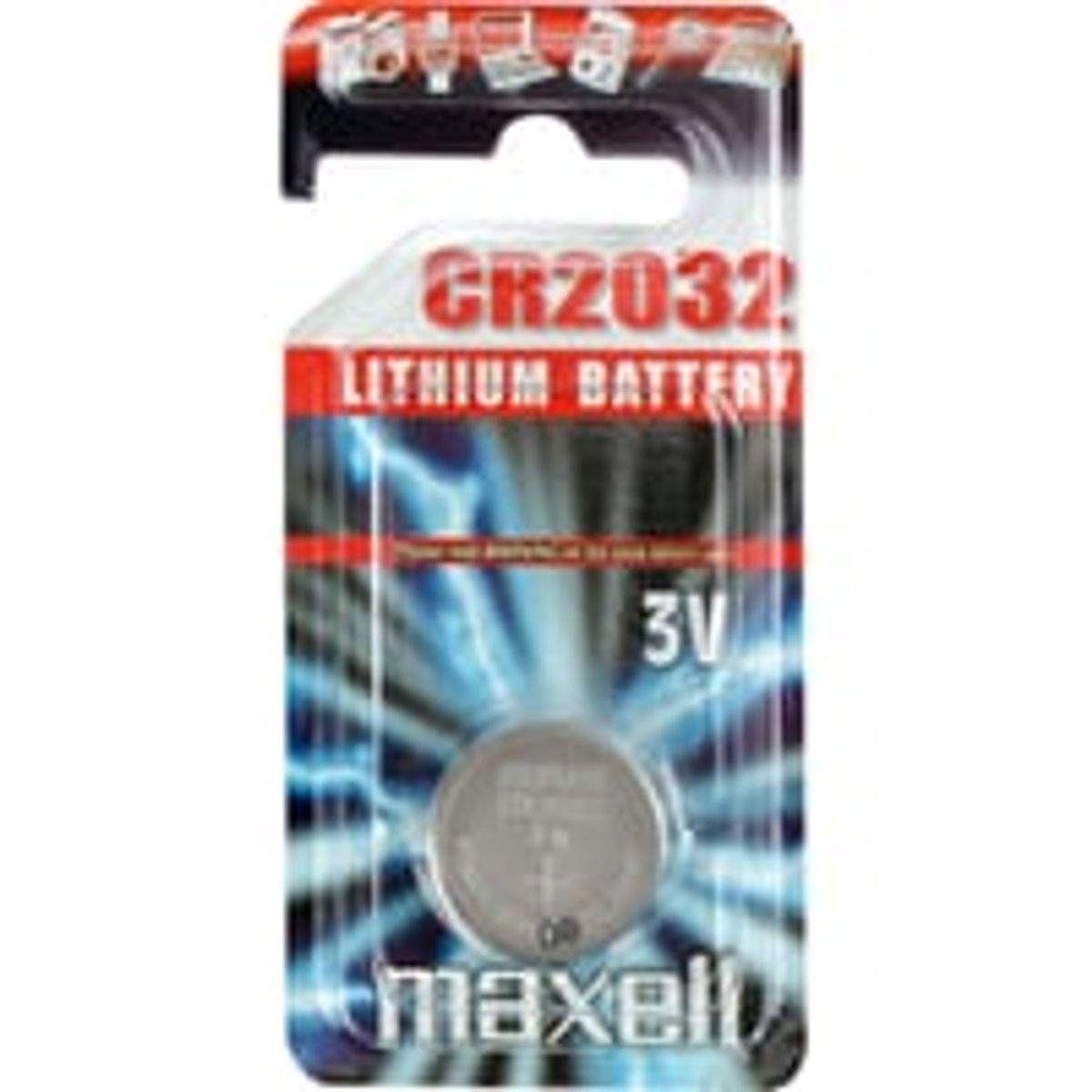 Lithium, 3V (CR2032), 1-pack