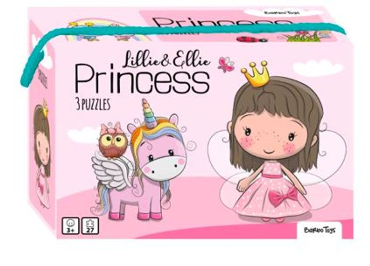 Little Bright Ones - 3 Prinsesser Puslespil