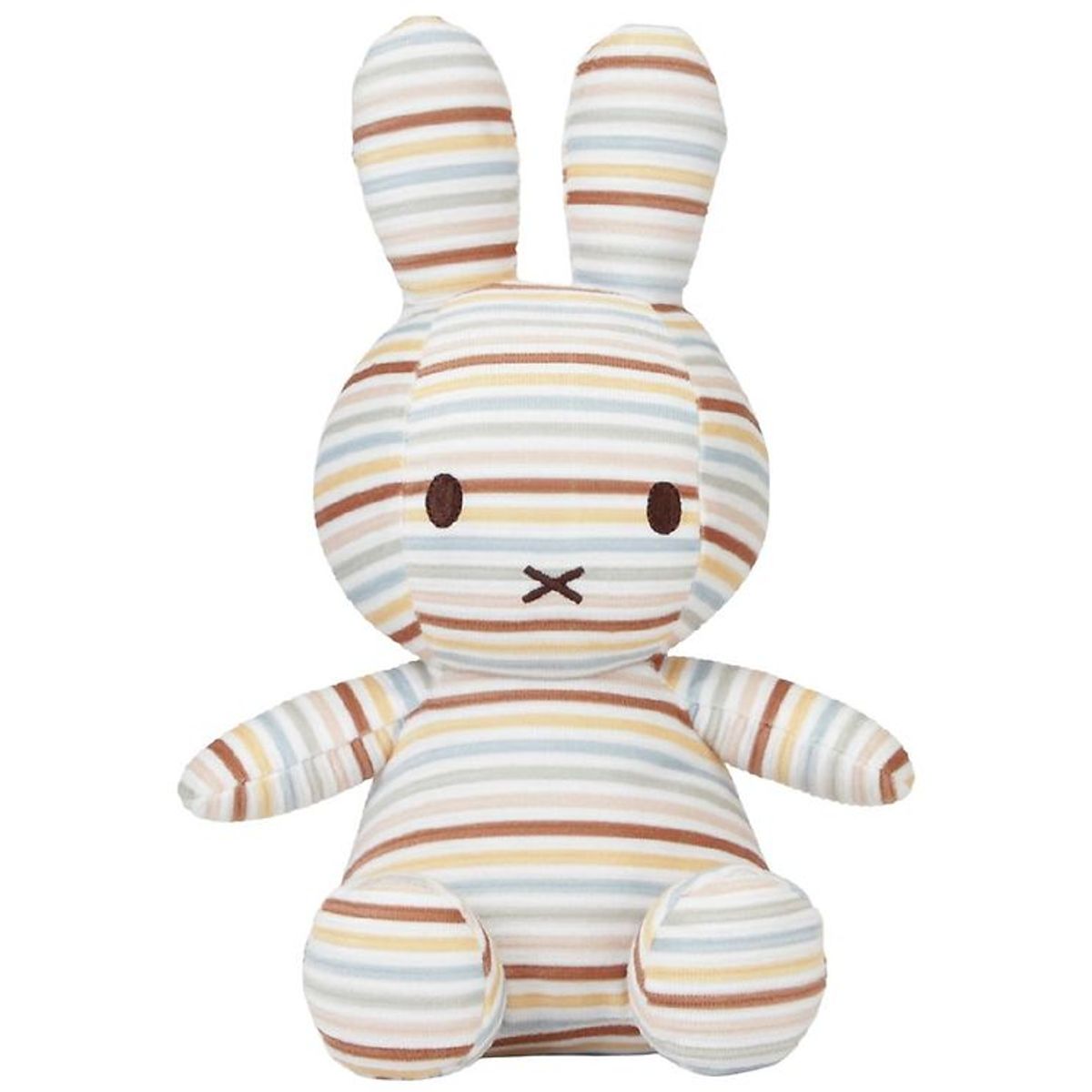 Little Dutch Bamse - Miffy Kanin - 25 cm - Vintage Sunny Stripes