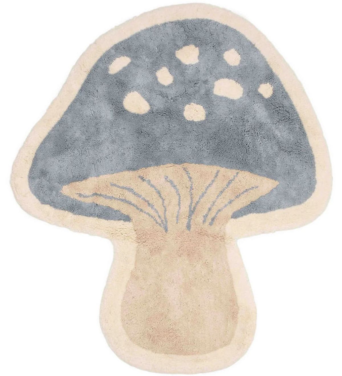 Little Dutch Gulvtæppe - 102x118 - Mushroom Blue