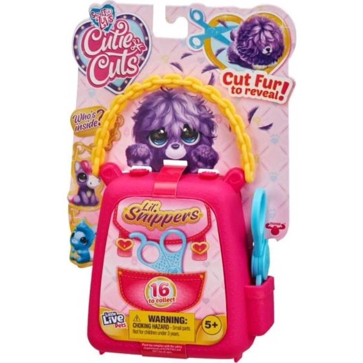 Little Live Pets - Scruff-a-luvs Cutie Cuts - Lil' Snippers