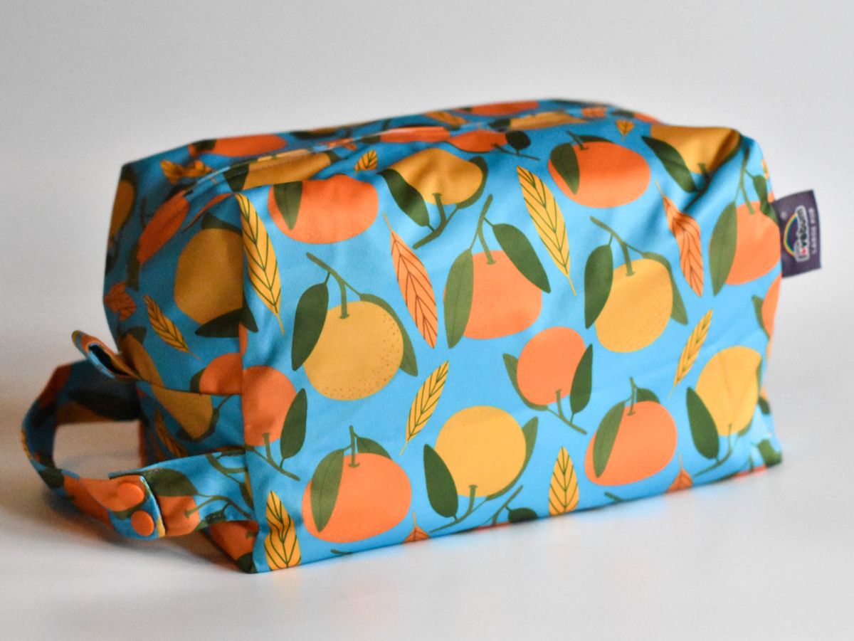 Little Lovebum pod wetbag - clementine