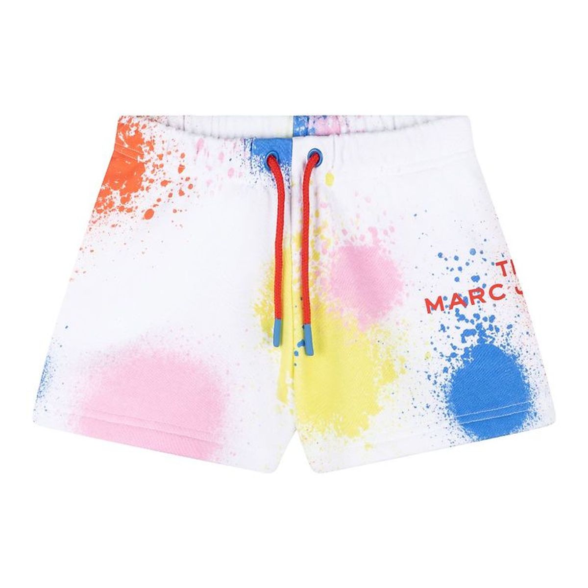 Little Marc Jacobs Sweatshorts - Hvid m. Malerpletter