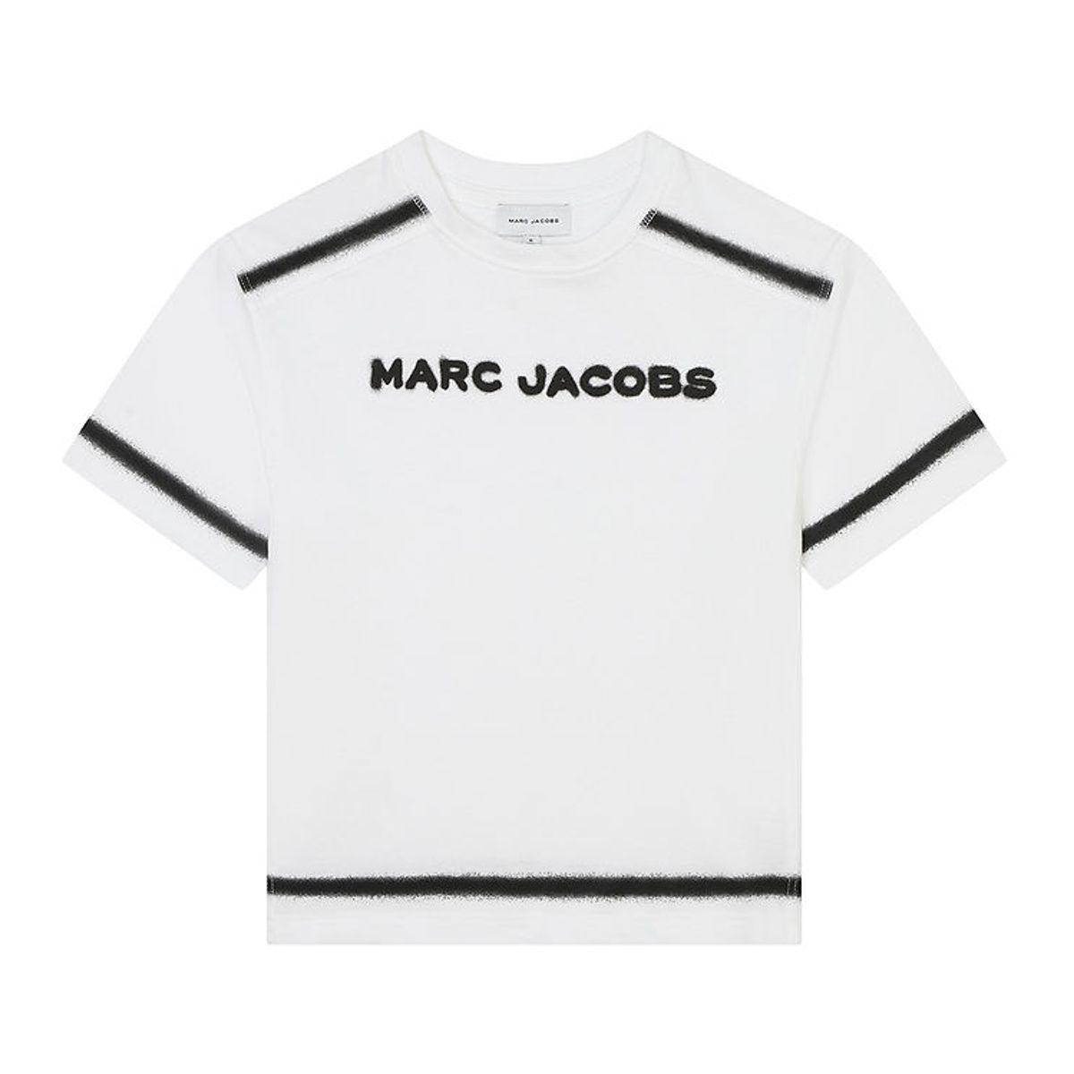 Little Marc Jacobs T-shirt - Hvid m. Sort