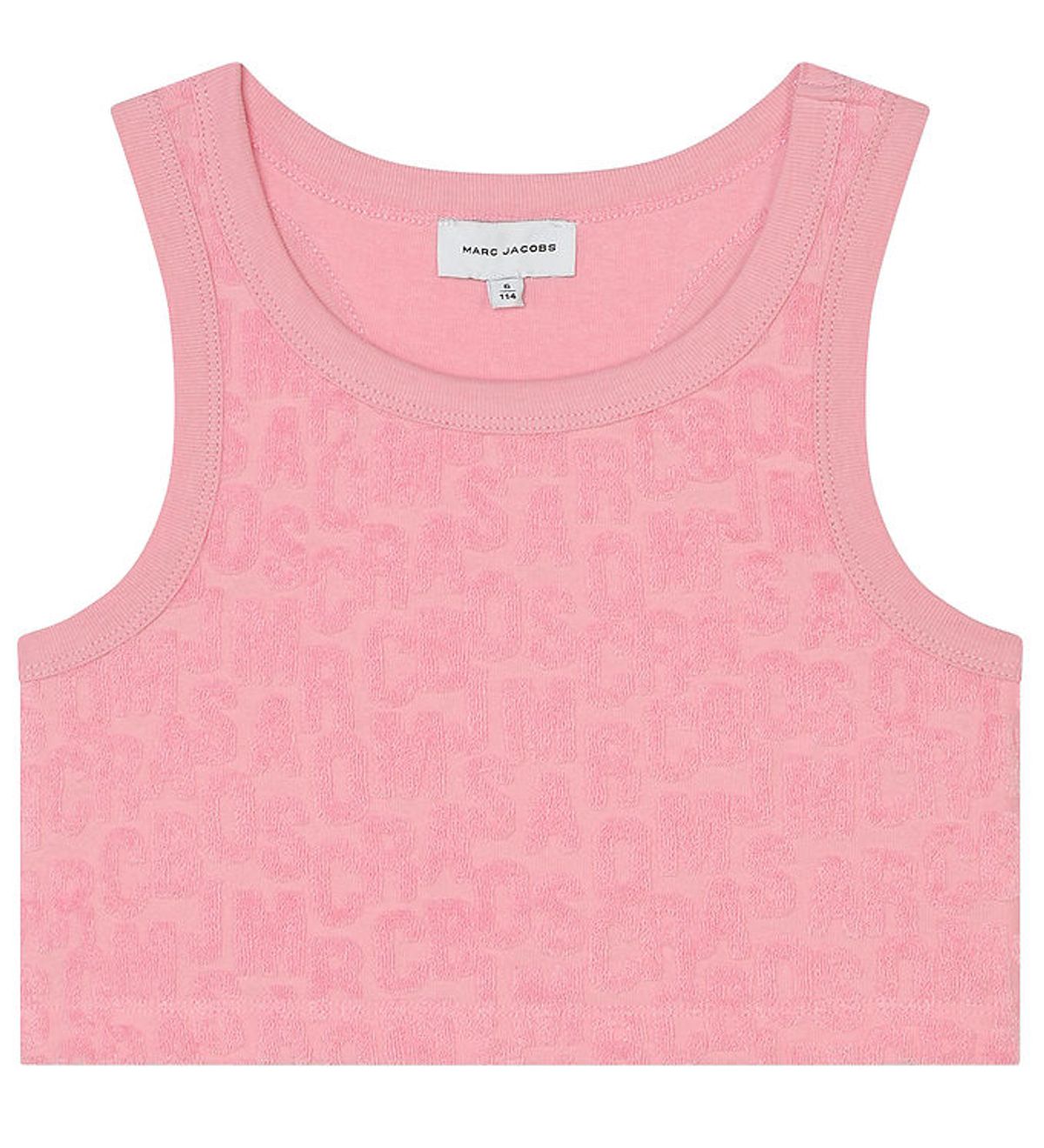 Little Marc Jacobs Top - Cropped - Pink Washed m. Frotté