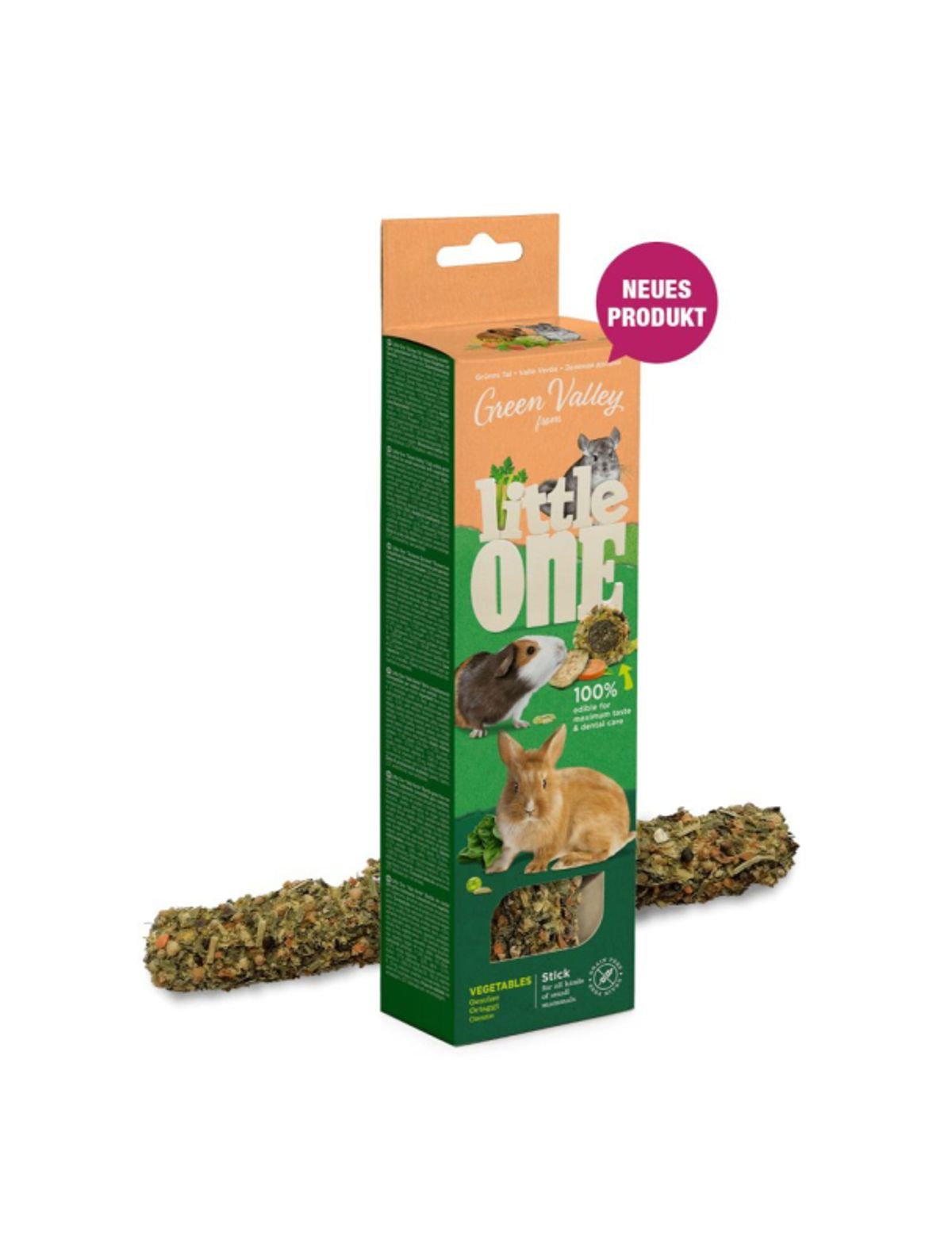 Little One Green Valley sticks med grønt - 1 x 160 g