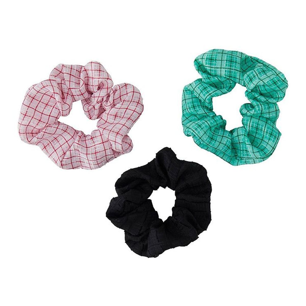 Little Pieces Scrunchie - LpNamia - 3-pak - Strawberry Pink