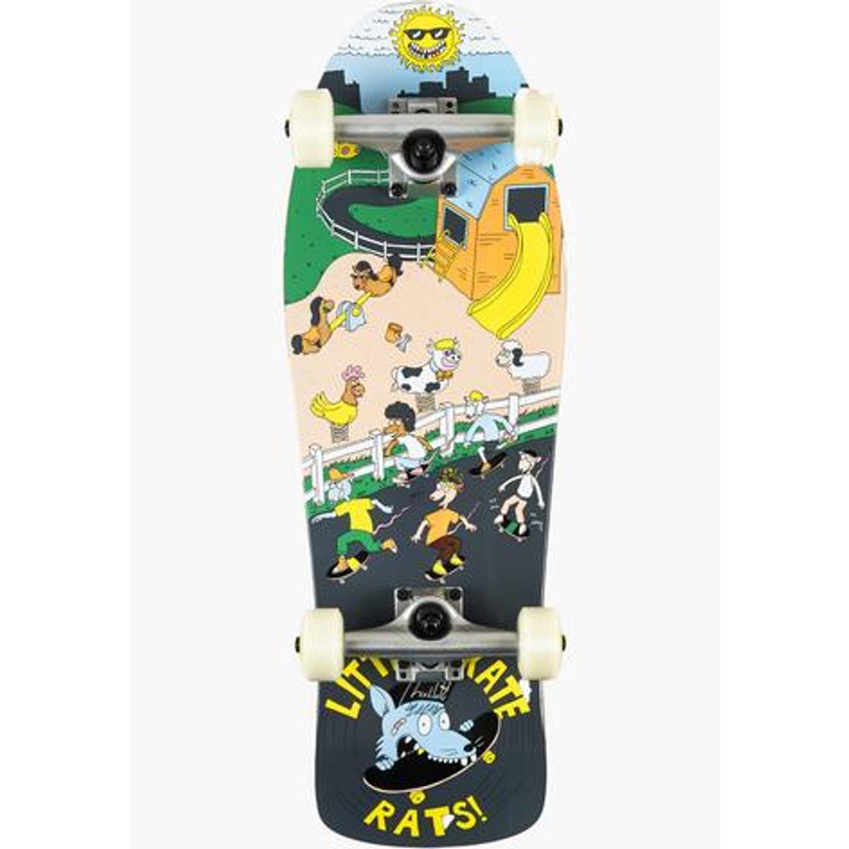 Little Skate Rats Longboard Komplet - 8.75"