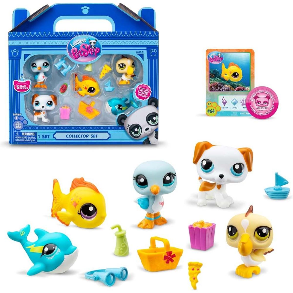 Littlest Pet Shop Beach Besties Figurer