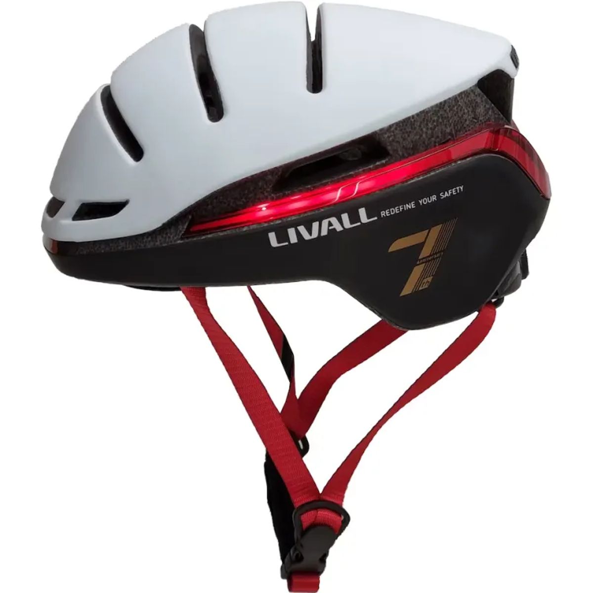 Livall EVO21 Hjelm M Snow - Medium 54-58 cm