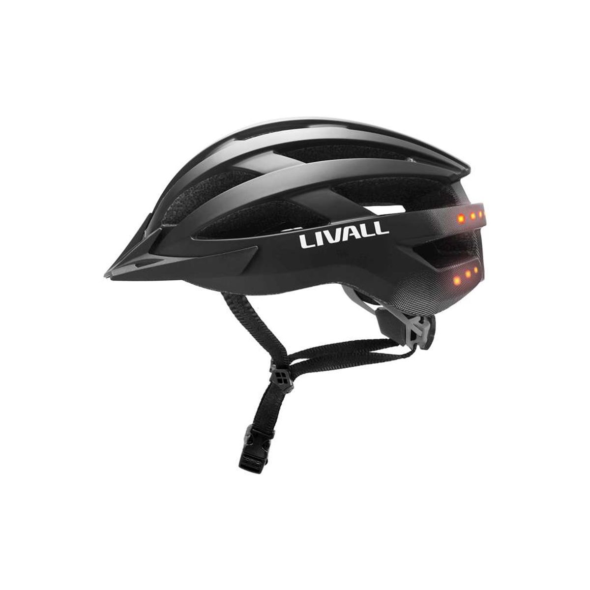 Livall MT1 Neo - Cykelhjelm - Matt Black - 58-62 cm