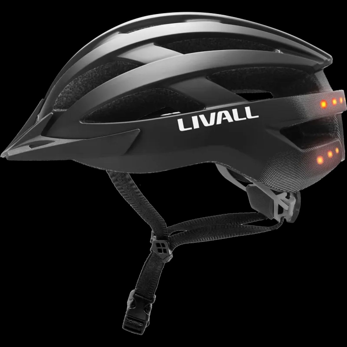 Livall MT1 NEO Hjelm L Matt Black - Large 58-62 cm