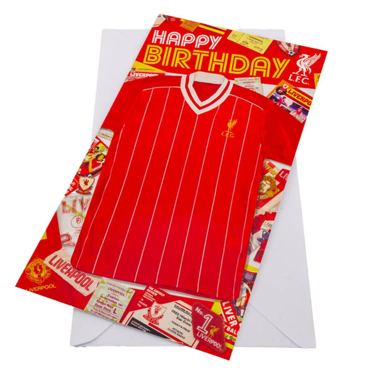 Liverpool FC Fødselsdagskort retro