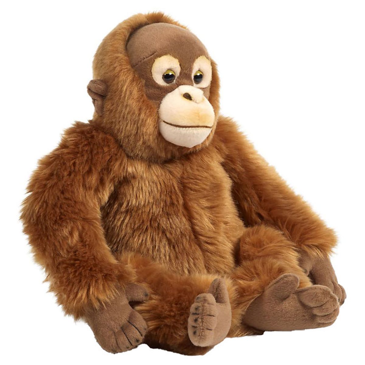 Living Nature Bamse - 35x22 cm - Orangutang - Brun