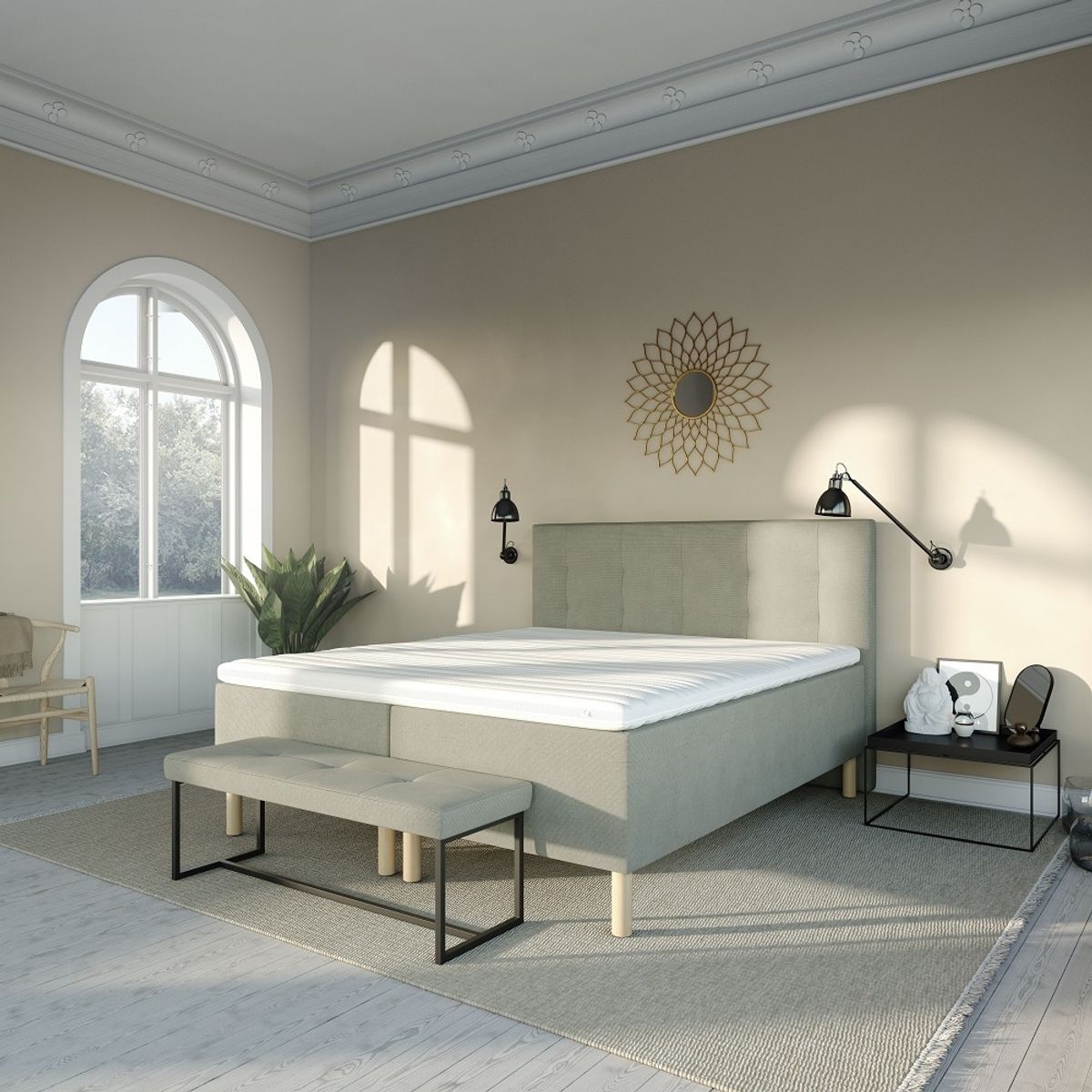 Livingbed - Karma Lux 7-Zonet Boxmadras 180x200 cm - Inkl. Latex topmadras - Dansk design