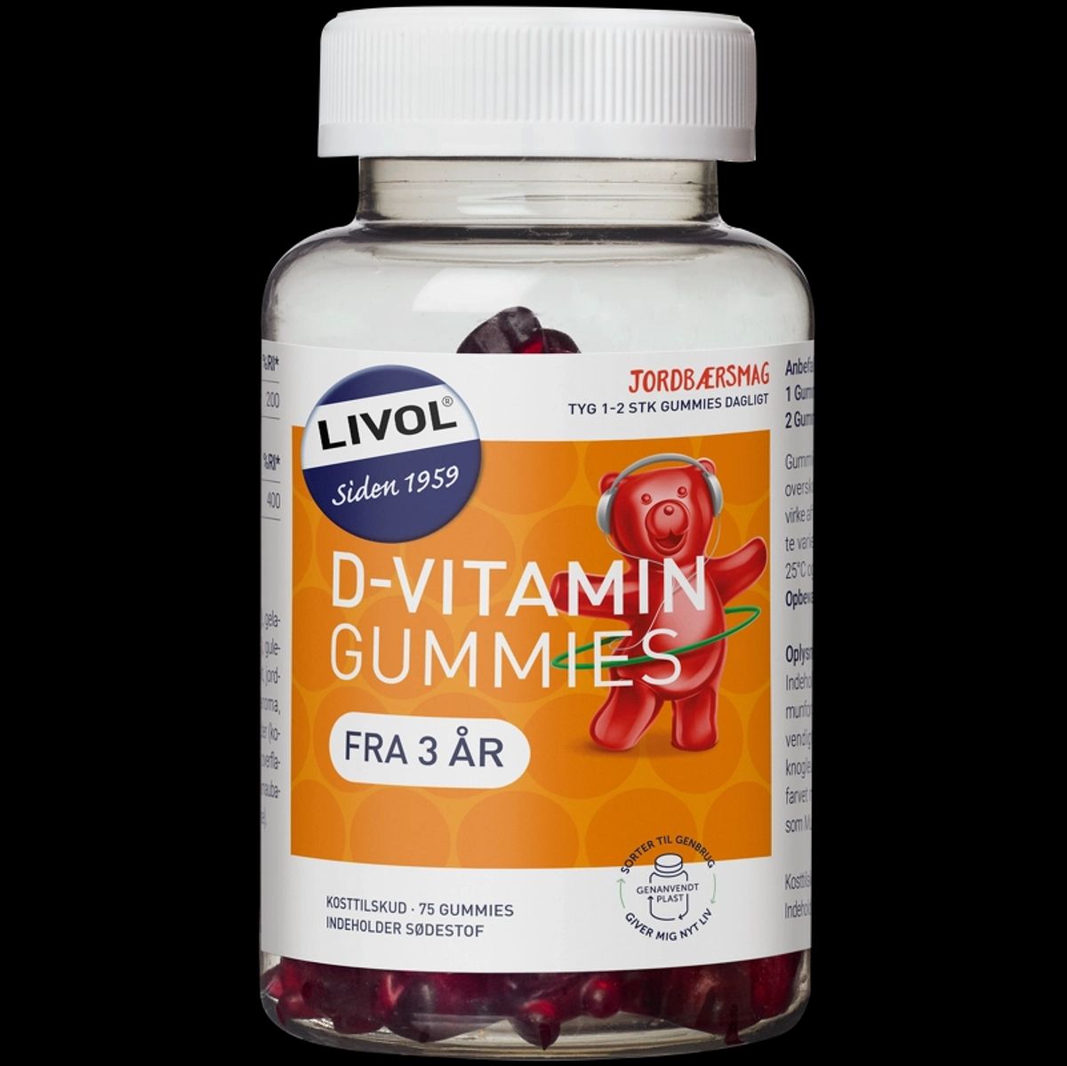 Livol Gummies D-vitamin 75 Pieces