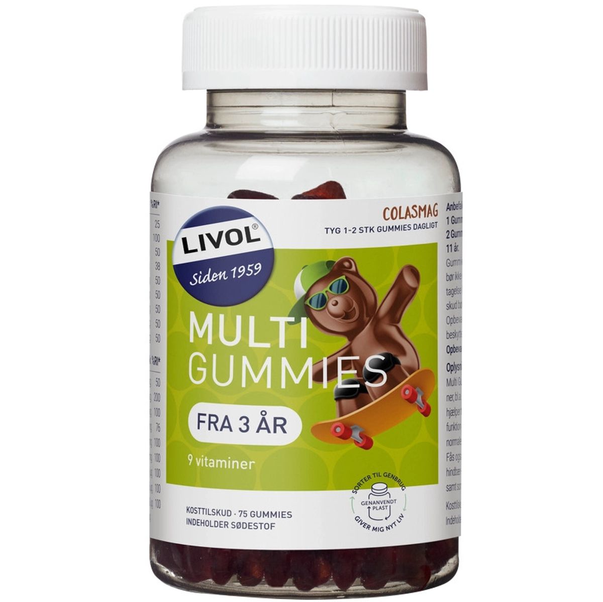 Livol Gummies Multi Cola 75 Pieces