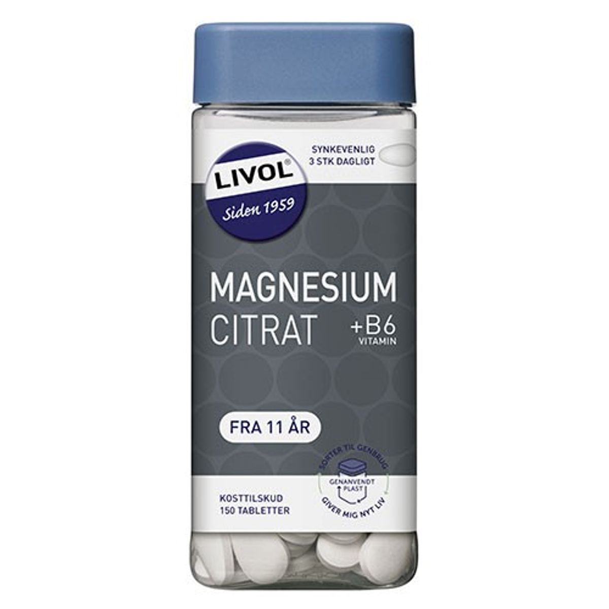 Livol Magnesium Citrat - 150 tabletter