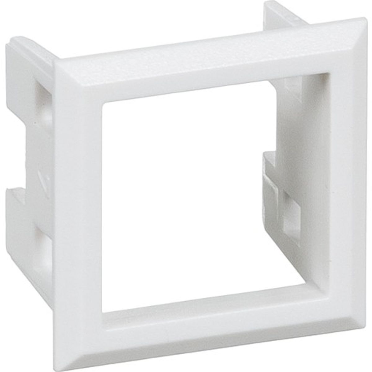 LK Actassi Montageramme for RJ45/RJ11 konnektorer, Hvid