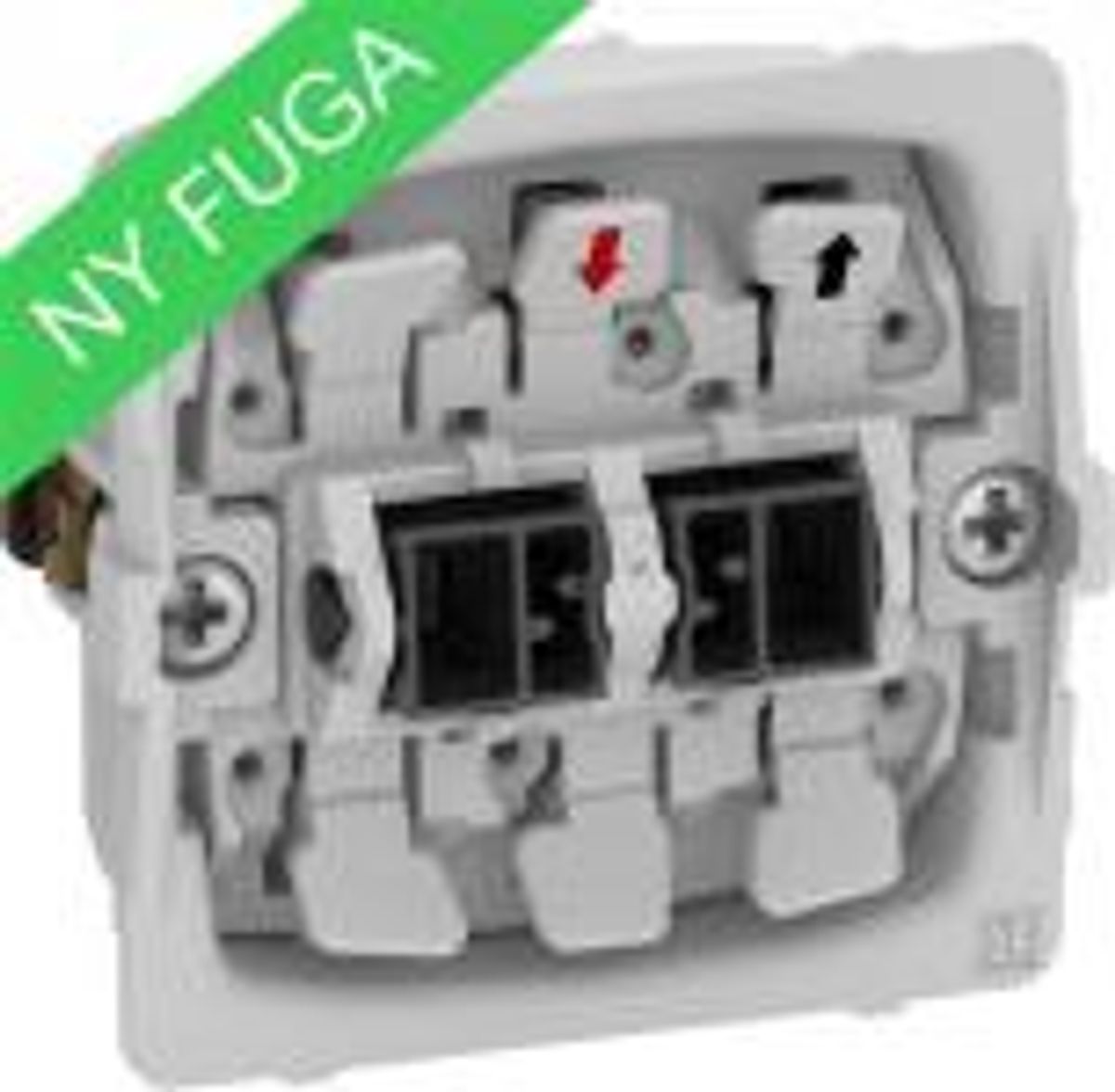 LK FUGA ® Afbryder 1 polet 16A 250V (2016 model) - uden afdækning