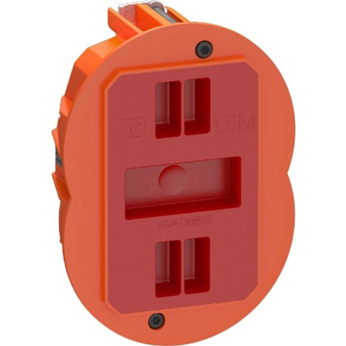 LK Fuga Air Slim forfradåse orange 1½ modul