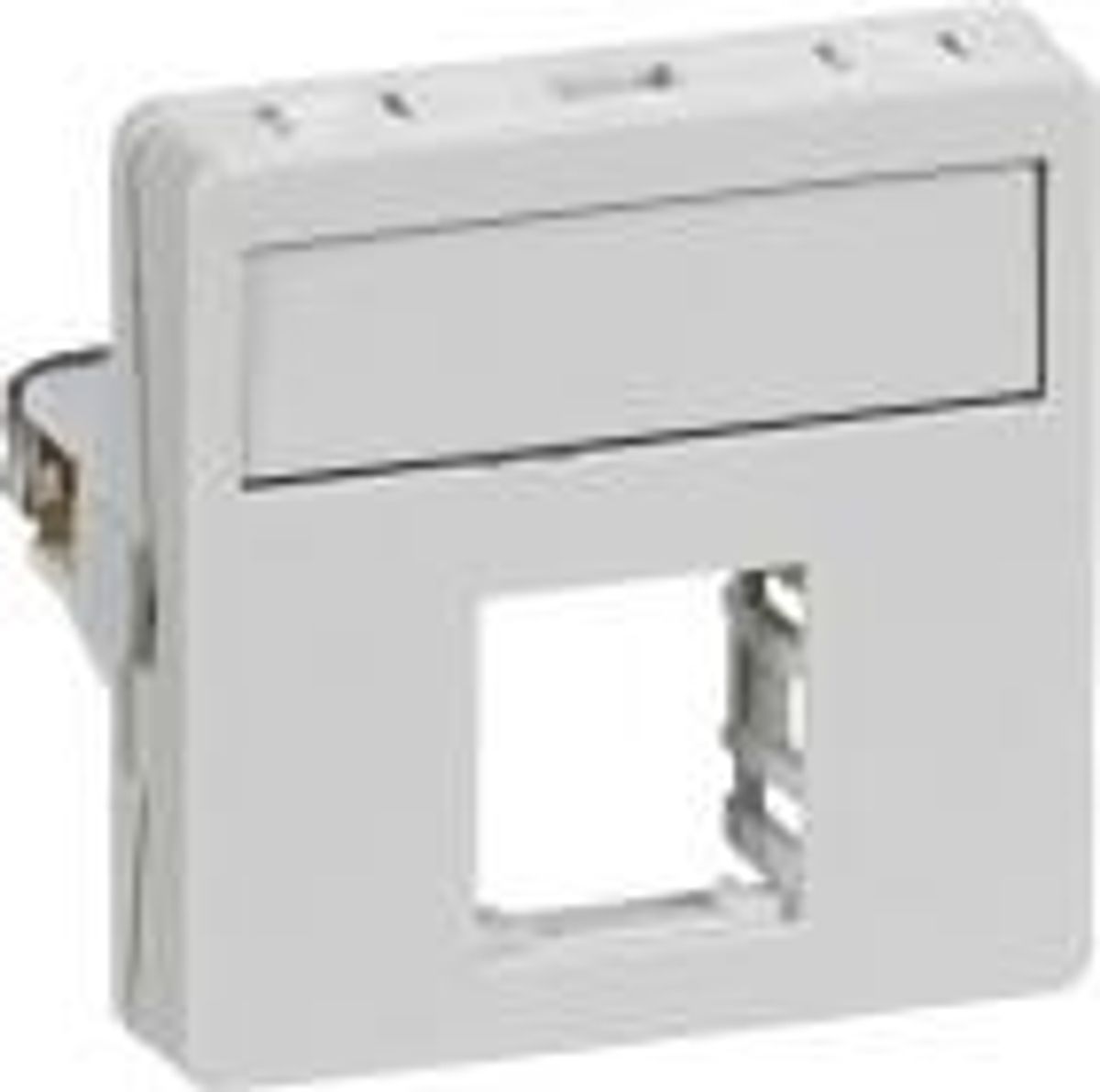 LK Fuga ® Dataudtag T1 1 modul lysegrå f/1xRJ45 konnektor